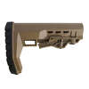 El Breacher AR-15 Stock es ajustable, ligero y optimizado para usar con chalecos, ofreciendo comodidad y estabilidad en cada disparo.